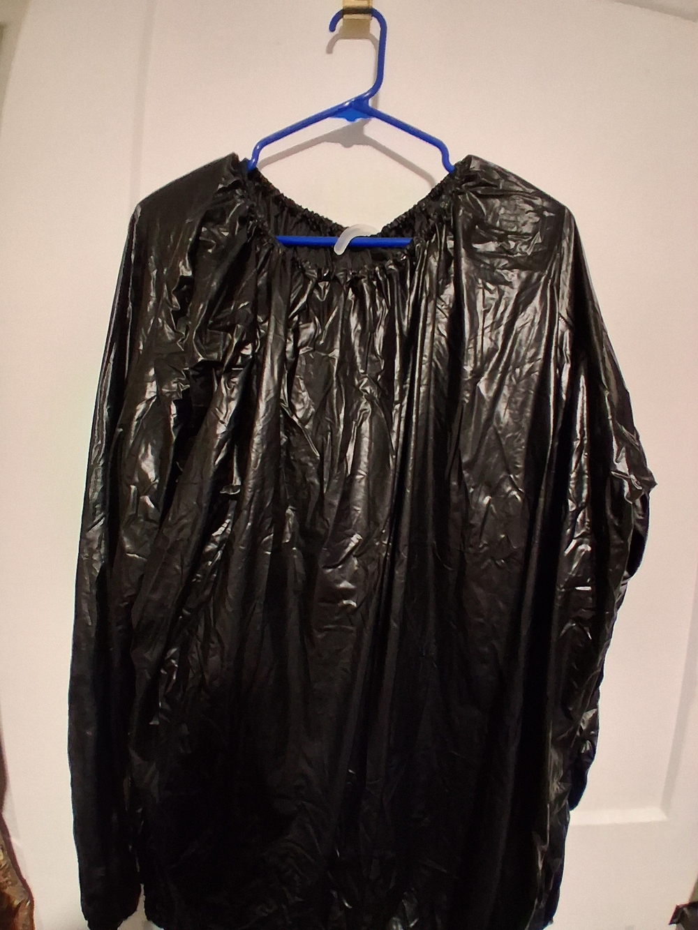 Unisex Black Lightweight Elastic  Sweat Exercise Suit